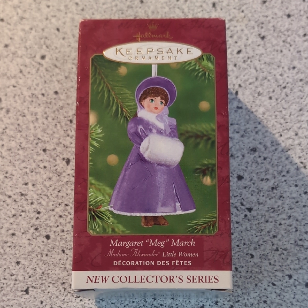 Hallmark Keepsake Ornament Margaret "Meg" March Little Women 2001